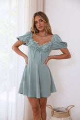 Feeling Fun Mini Dress Sage