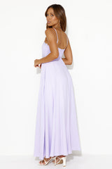Vacations To The Islands Maxi Dress Lilac