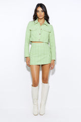 Classic Tweed Jacket Green