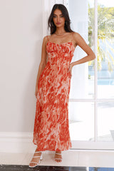 Feeling Loved Maxi Dress Orange
