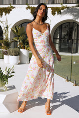 Skipping Fields Maxi Dress White