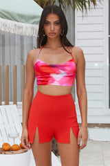 New Sensations Crop Top Multi