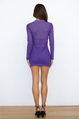 SHE IS US Mira Skirt Purple