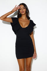 Highlighting You Mini Dress Black